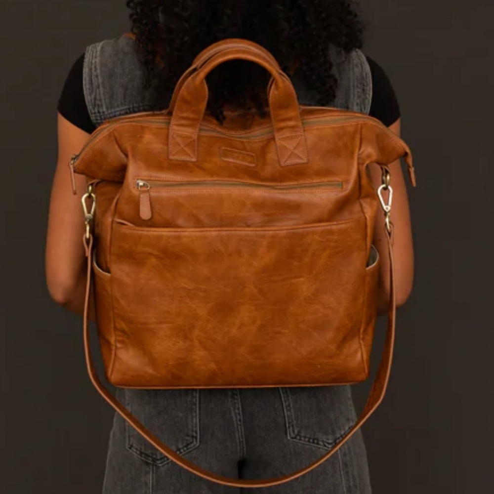 Kindly Camera Bag “Courtney” full size in brown - Picture 3 of 14